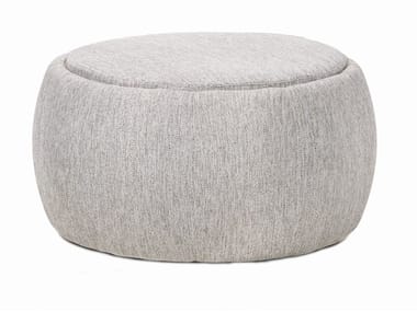 TONO - Storage garden pouf with removable cover (Request Info).