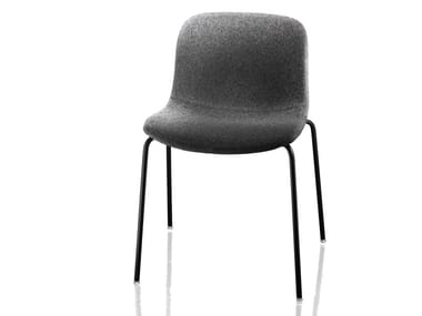 TROY - Upholstered fabric chair (Request Info).