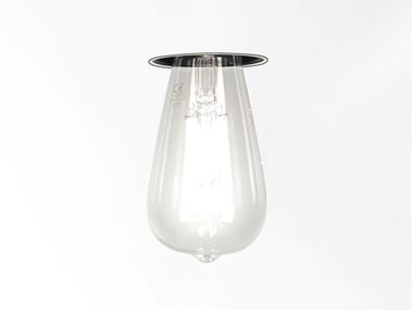 TWENTY-7 TRIMLESS - LED round ceiling glass spotlight (Request Info).