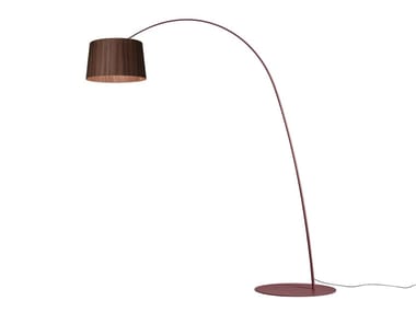 TWIGGY - LED rosewood arc lamp (Request Info).