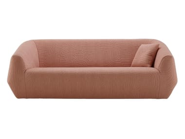 UNCOVER - 3 seater fabric sofa with removable cover (Request Info).
