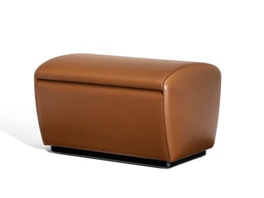 VANITY FAIR XC - Storage upholstered leather footstool (Request Info).