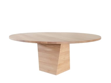 VARAN - Round wooden table (Request Info).