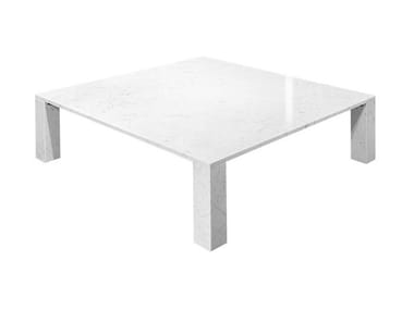 VENDOME - Low marble coffee table (Request Info).