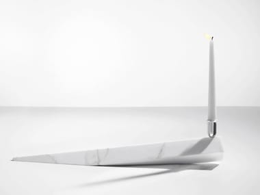 VENEZIA - Calacatta Oro marble candle holder (Request Info).