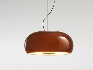 VETRA - LED blown glass pendant lamp (Request Info).