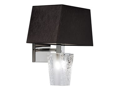 VICKY - Crystal wall light by Fabbian
