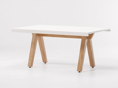 VIEQUES - Rectangular aluminium table (Request Info).
