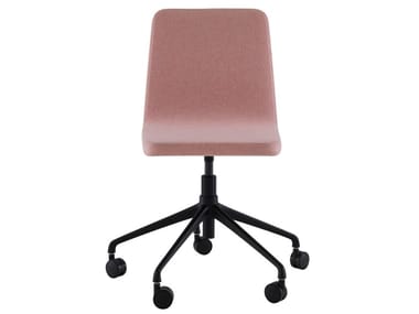 VIK - Swivel fabric office chair with castors with 5-Spoke base (Request Info).