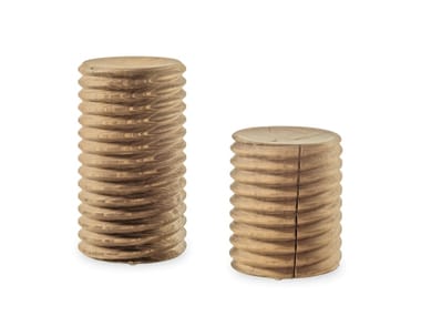 VITAE SMALL & BIG - Solid cedarwood stool (Request Info).
