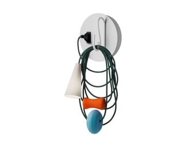 FILO - LED wall lamp made of blown glass and porcelain (Request Info).