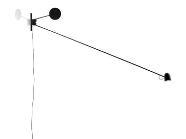 COUNTERBALANCE - LED adjustable aluminium wall lamp (Request Info).