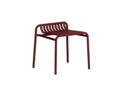 WEEK-END - Low powder coated aluminium garden stool (Request Info).