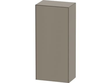 WHITE TULIP - Floorstanding wooden bathroom column with doors by Duravit