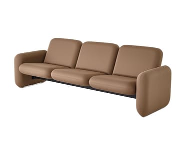 WILKES - Sectional 3 seater fabric sofa by Herman Miller