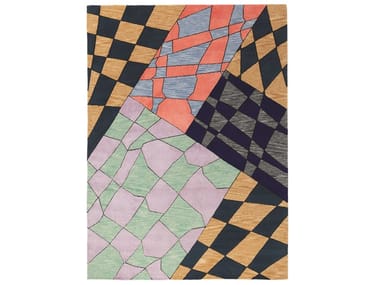 XEQUER A - Handmade custom rug by CC-Tapis