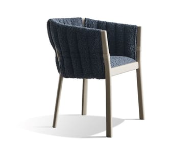 YELEK - Upholstered fabric chair with armrests (Request Info).
