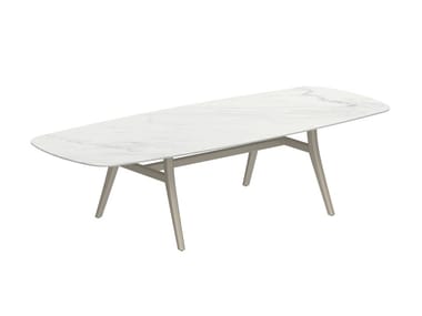 ZIDIZ - Rectangular ceramic garden table (Request Info).