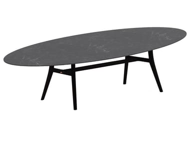 ZIDIZ - Oval ceramic garden table (Request Info).