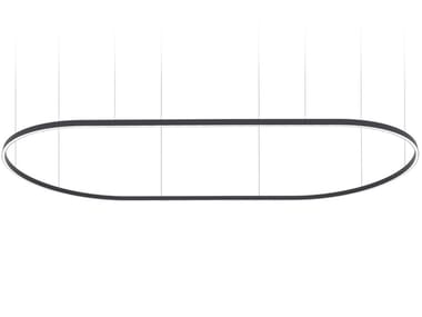 ZIRKOL OVAL - LED extruded aluminium pendant lamp (Request Info).
