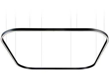 ZIRKOL SQUARE - LED extruded aluminium pendant lamp (Request Info).