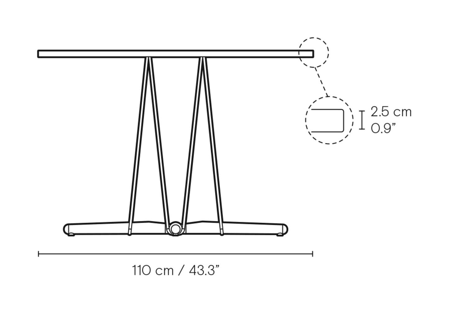 E020 | Embrace Table | Ø110