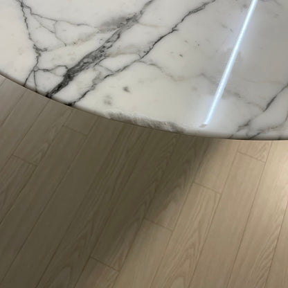 [Domestic Stock/Grade B] Saarinen - Oval Dining Table 244x137 (New Product in Transit with Crack Refund / Side Crack 20% Additional Discount)