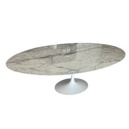 [Domestic Stock/Grade B] Saarinen - Oval Dining Table 244x137 (New Product in Transit with Crack Refund / Side Crack 20% Additional Discount)