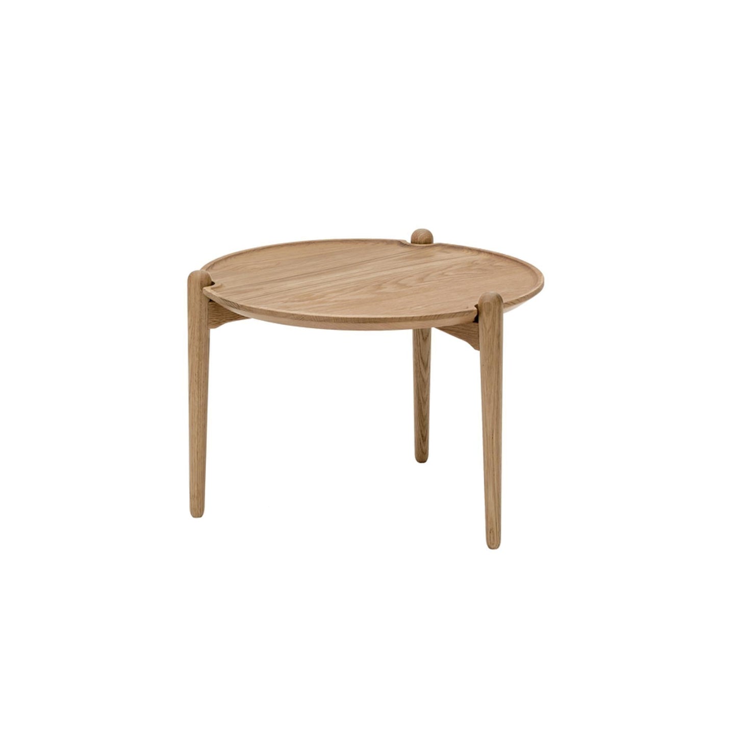 Design House Stockholm Aria Coffee Table Ø50 Low Oak