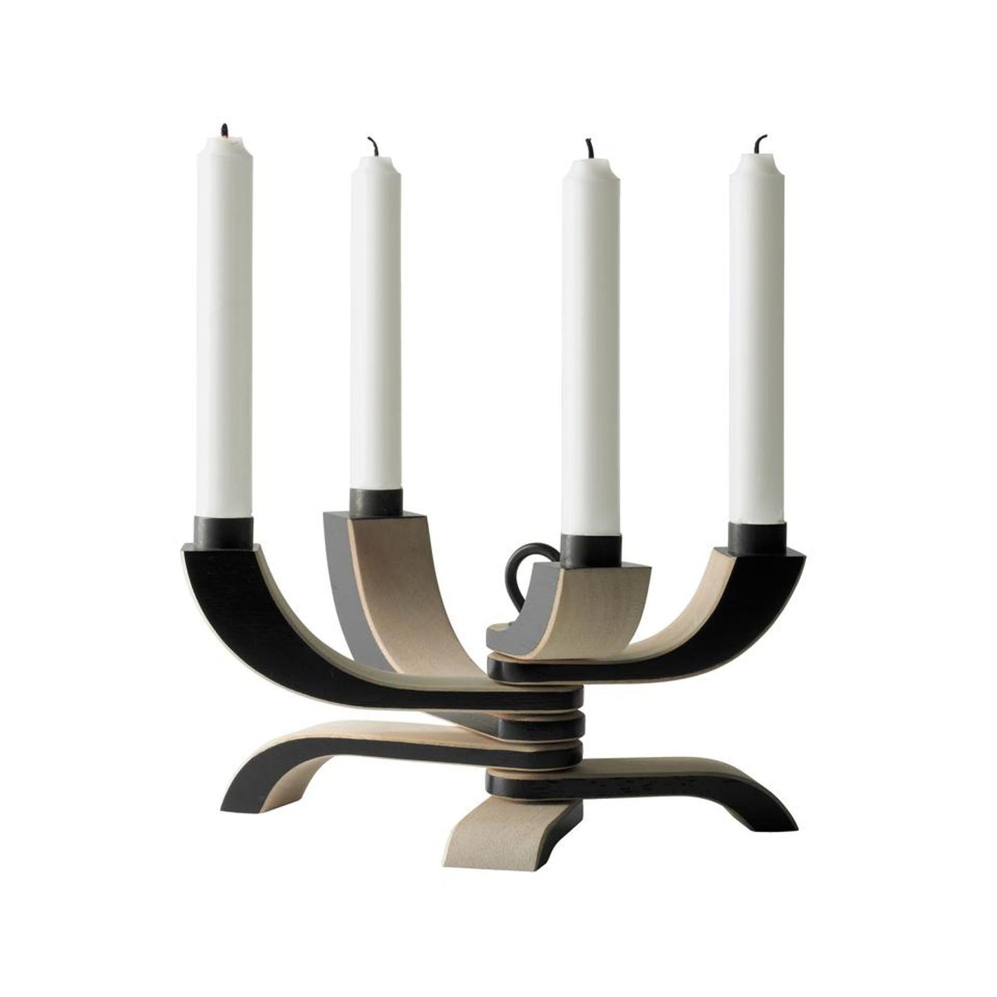 Design House Stockholm Nordic Light 4-Arms Candlestick Black