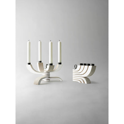 Design House Stockholm Nordic Light 4-Arms Candlestick Green