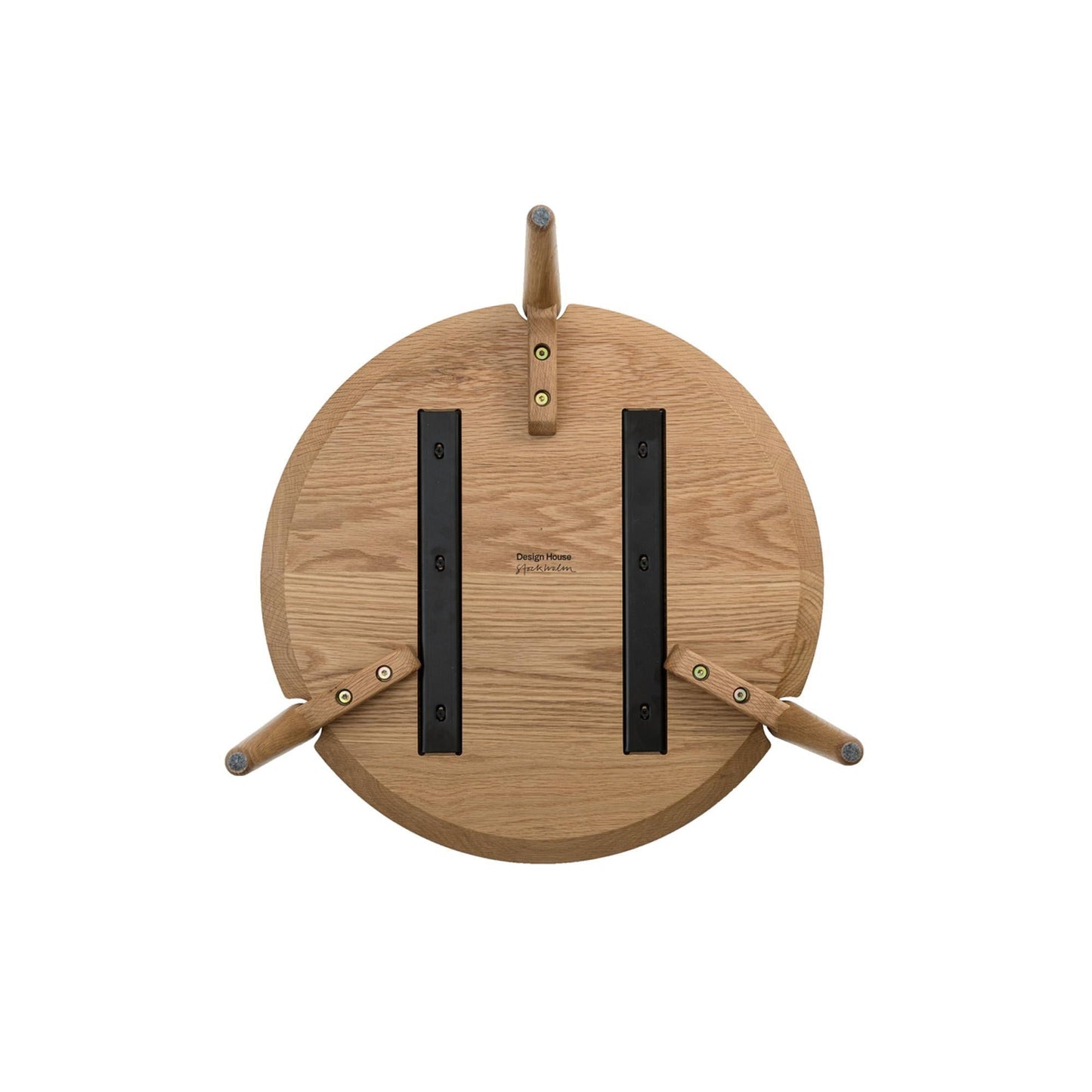 Design House Stockholm Aria Coffee Table Ø50 Low Light Oak