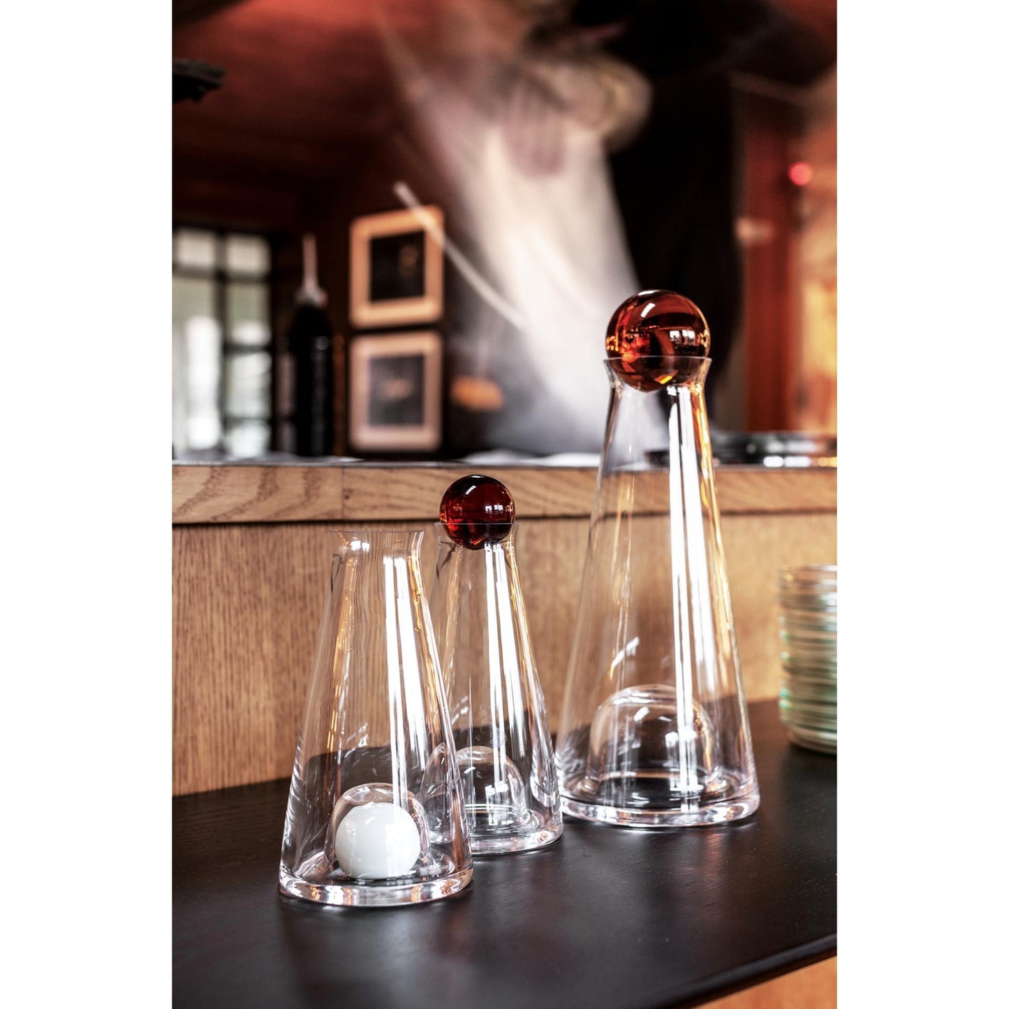 Design House Stockholm Fia Carafe Clear/ Amber
