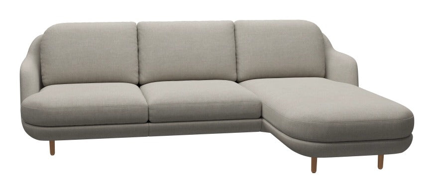Lune™ - JH302, 3-seater w. chaiselounge