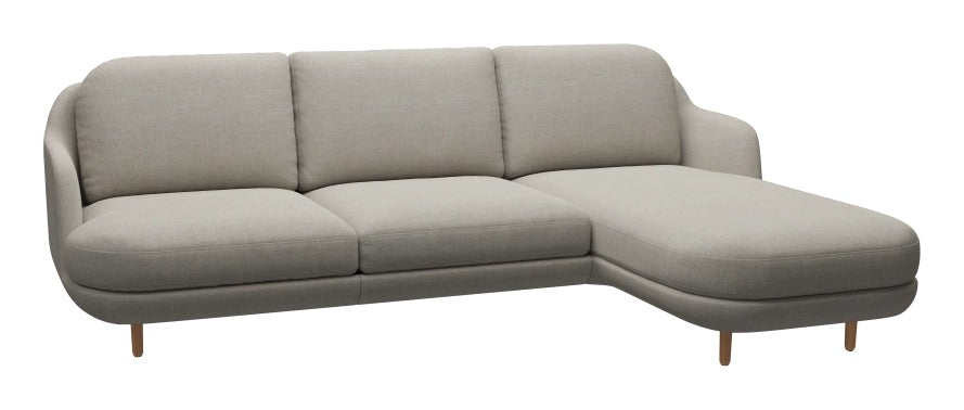 Lune™ - JH302, 3-seater w. chaiselounge