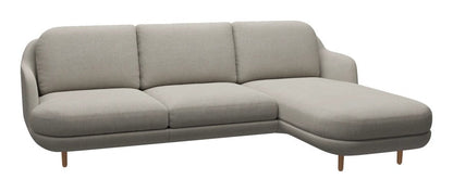 Lune™ - JH302, 3-seater w. chaiselounge