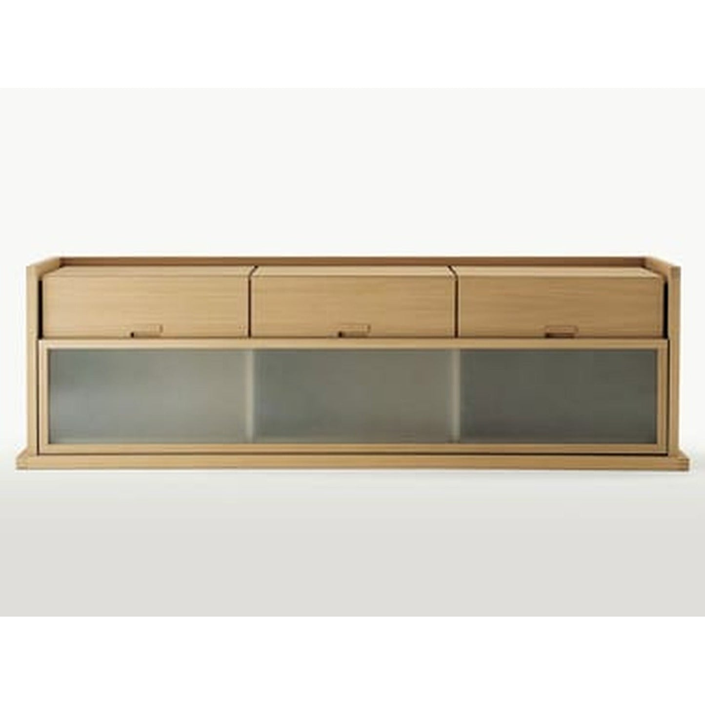 INCIPIT - Wood and Glass Sideboard
