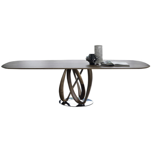 INFINITY - Oval Table (Glass)