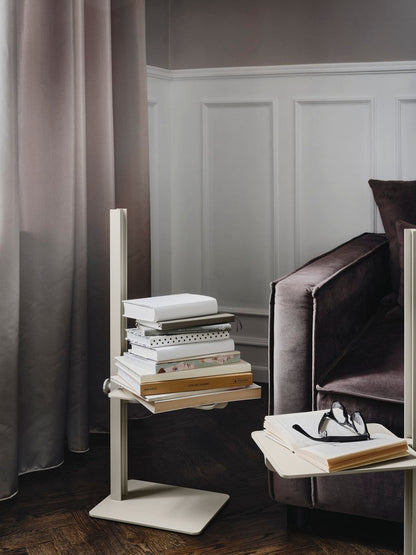 Museum side table, beige