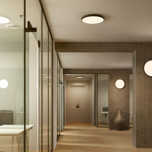 Edgeform Plafon 45 Ceiling Lamp Black/Brass