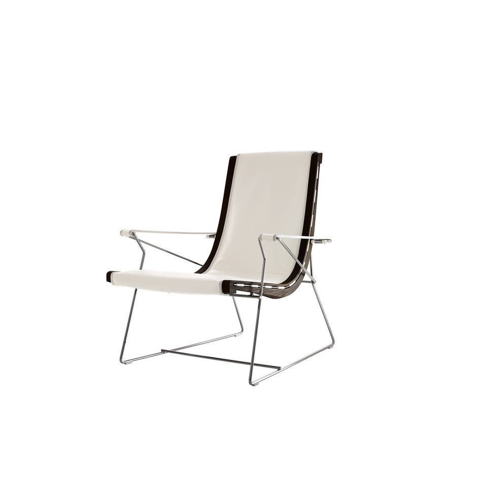 J.J. Lounge Chairs with medium backrest (Upholstery Material - Leather Alfa) (Request Info).
