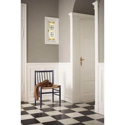 FDB Furniture J80 Dining Chair Smoked Oak/Natural Seat