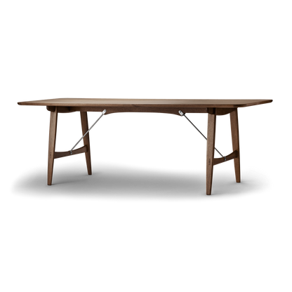 BM1160 | Hunting Table by Carl Hansen & Søn #Walnut / Oiled / Stainless Steel