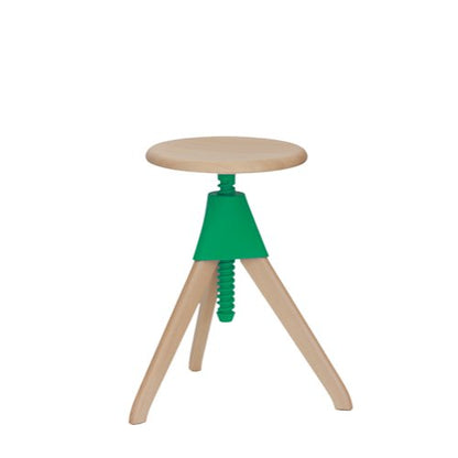 TOM AND JERRY - THE WILD BUNCH - Height-adjustable beech stool.