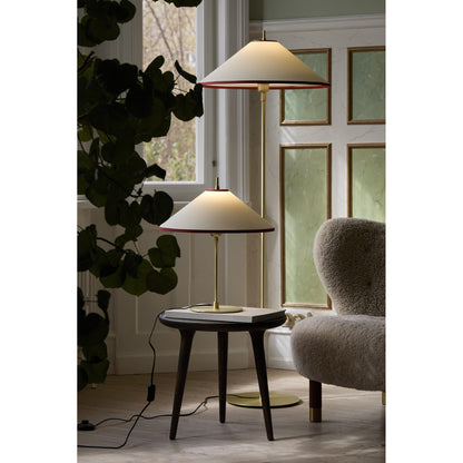 Edgeform Tafta Floor Lamp Ø52 Red/Off-White