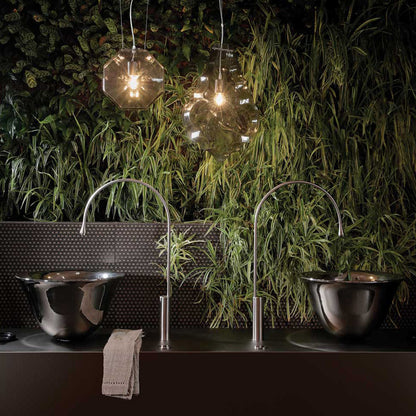24 KARATI SE113 - Glass pendant lamp.