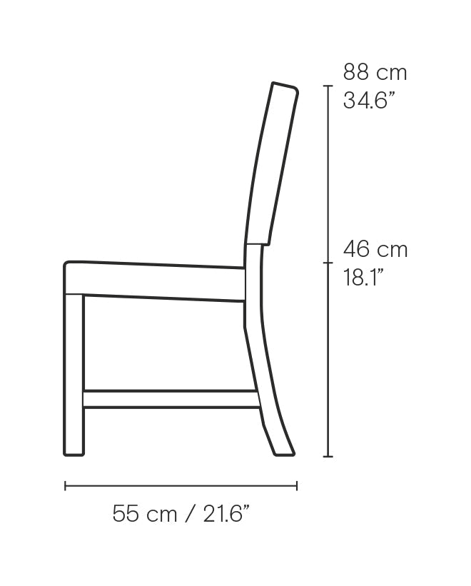 KK37580 THE RED CHAIR LARGE