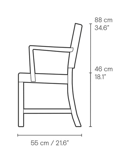KK37581 THE RED ARMCHAIR LARGE