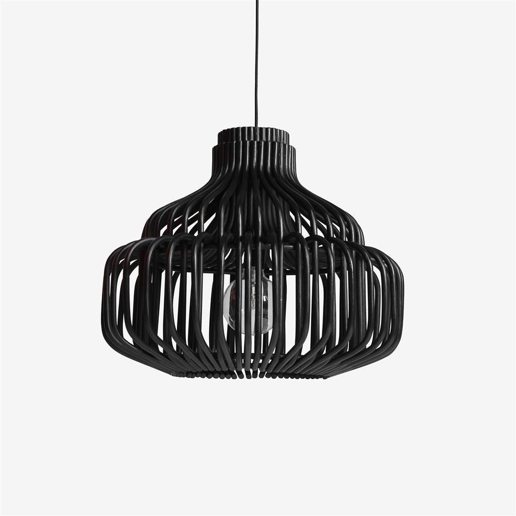 ENDLESS - Rattan pendant lamp.