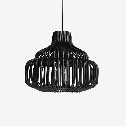 ENDLESS - Rattan pendant lamp.